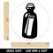 Rolled Message In A Bottle Secret Rubber Stamp for Stamping Crafting Planners